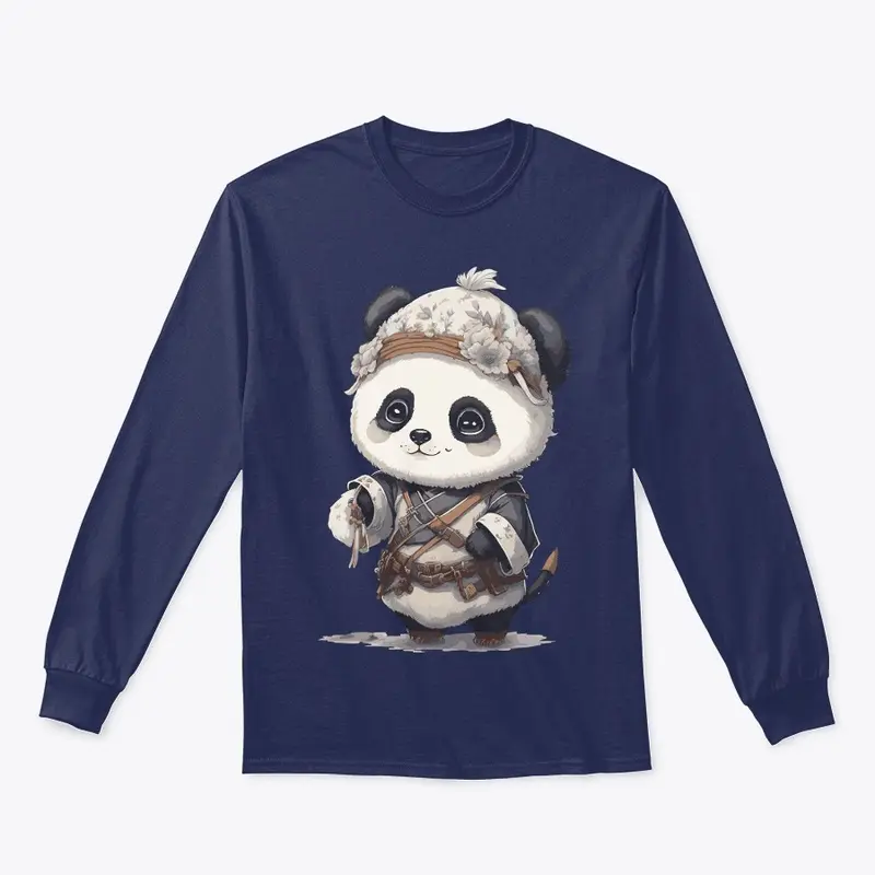 Panda with Innocent Face Design